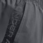 UA Woven Graphic Shorts, Pitch Gray/Black