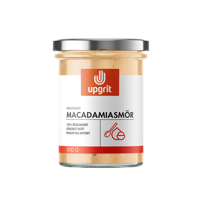 Macadamiansm&oslash;r EKO 300 gram