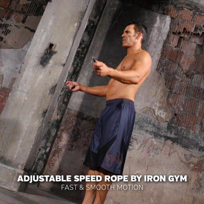 Iron gym speed rope 2025