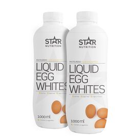 Star nutrition Liqiud egg white äggvita 2 x Flydende æggehvider, 1000 ml