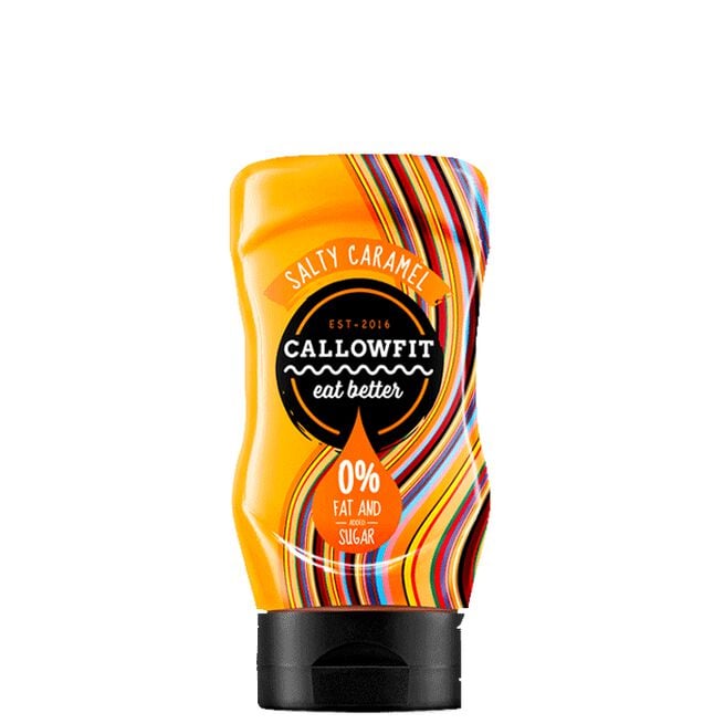 Callowfit Kaloriefattig sauce 300ml Salt Karamel Salty Caramel