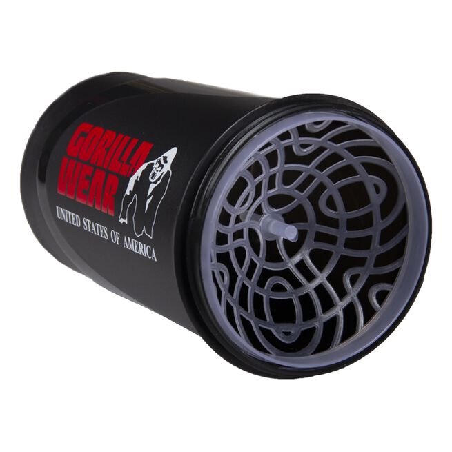 Gorilla Wear Wave Shaker Sort/Rød 600 ml