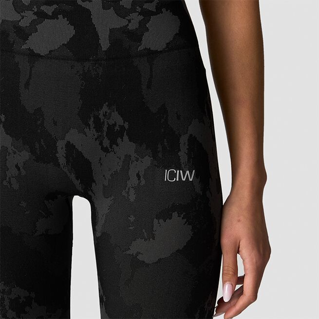 Camo Seamless Tights Grå