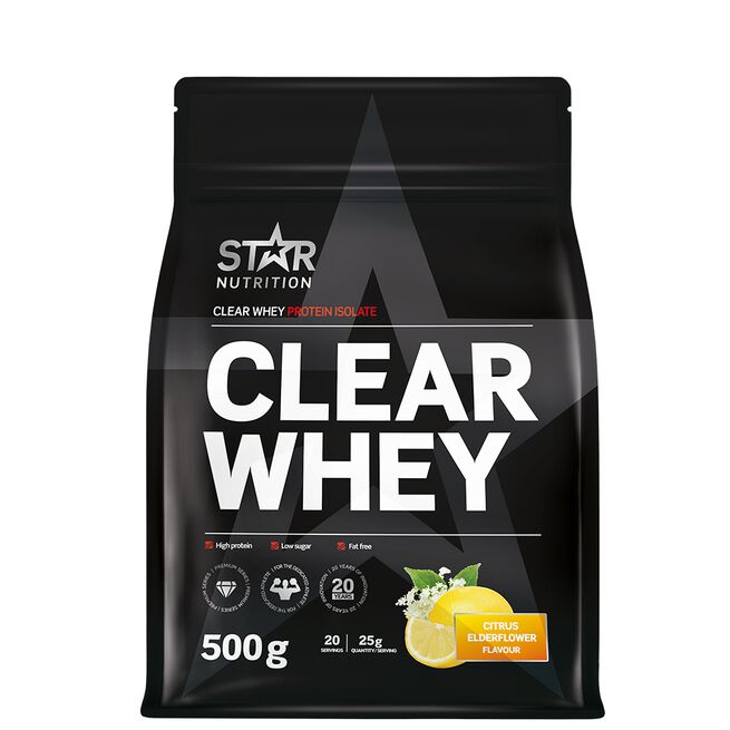 Clear Whey Whey Protein 500 g Citrus Elderflower
