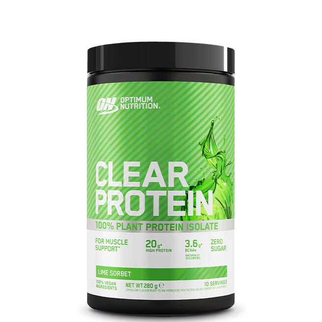 Klar Vegansk Protein 280 g Lime Sorbet