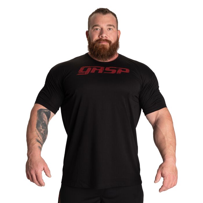 Legacy Gym T-shirt Sort R&oslash;d