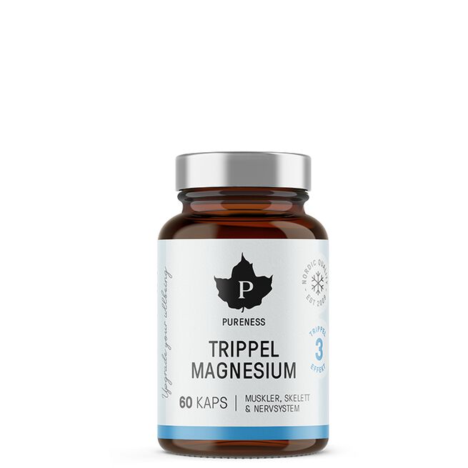 Trippel Magnesium, 60 kapsler