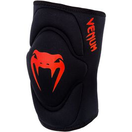 Venum Kontact Knee Pads Black/Red, L  Kontact Knæbeskyttere Sort/Rød