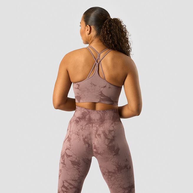 Define Seamless Tie Dye Sport-BH Lilla