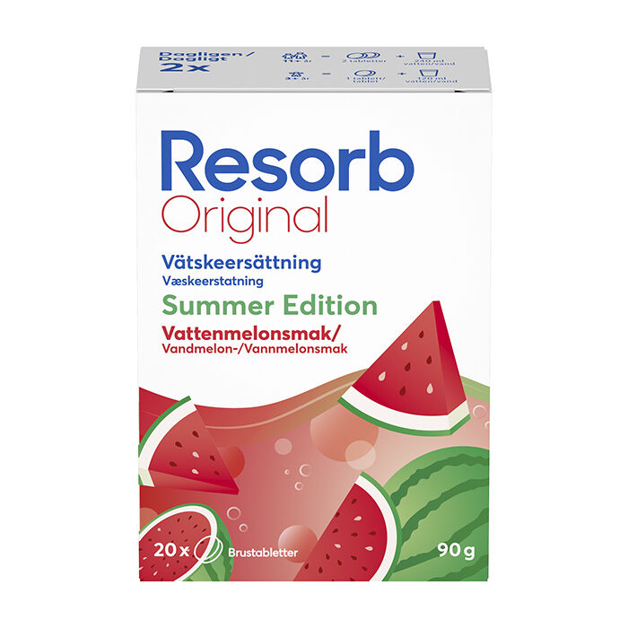 Resorb&reg; Original Vandmelon 20 stk Vattenmelon