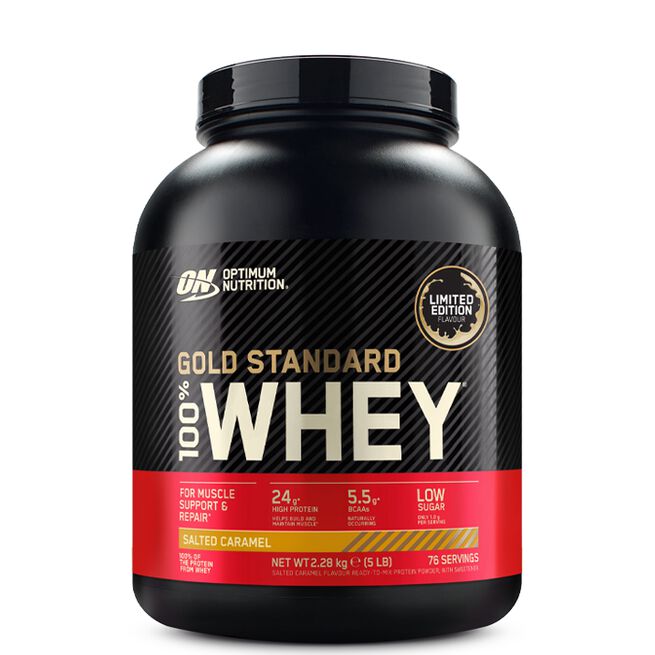 100% Whey Gold Standard Valleprotein 2273 g Rocky Road - NEW