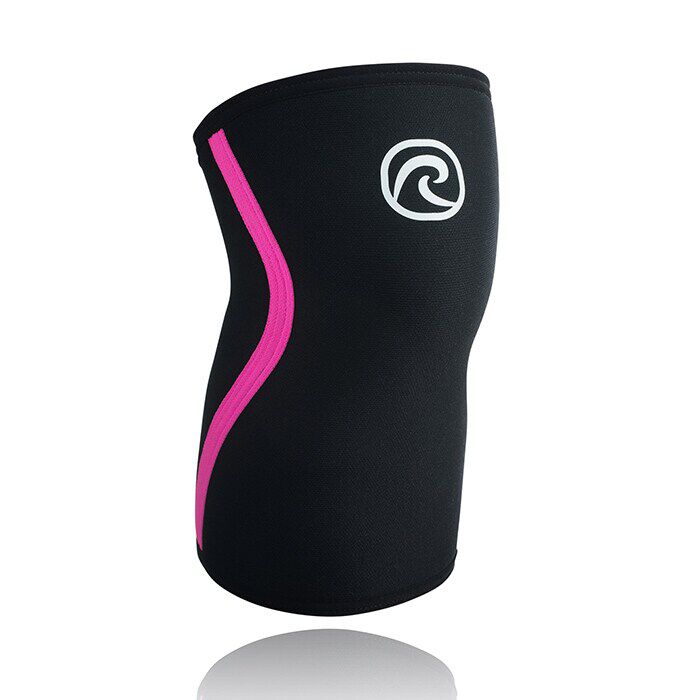 RX Knee Sleeves 7mm Sort/Pink