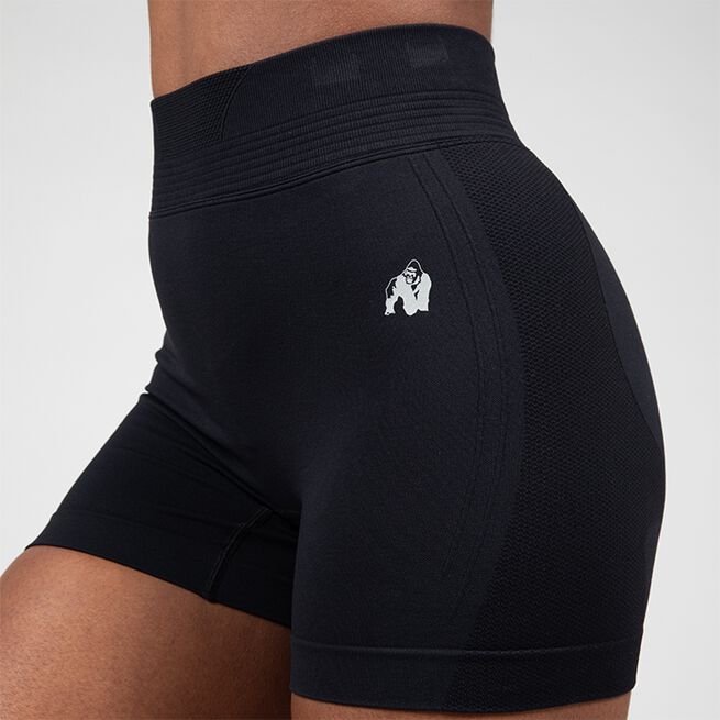 Whitney sømløse shorts sort