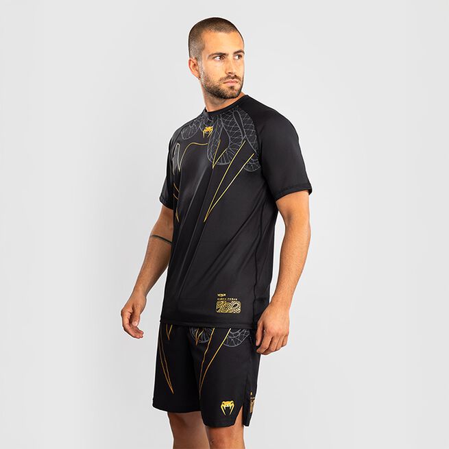 Serpenti Dry Tech T-shirt Sort Sølv Guld