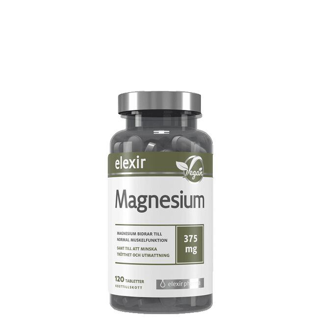 Magnesium 375 mg, 120 tabletter