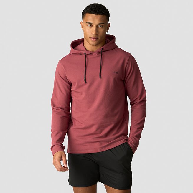 Stride Hoodie Men, Brick Red