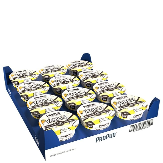 12 x ProPud Proteinbudding 200 g Vanilla