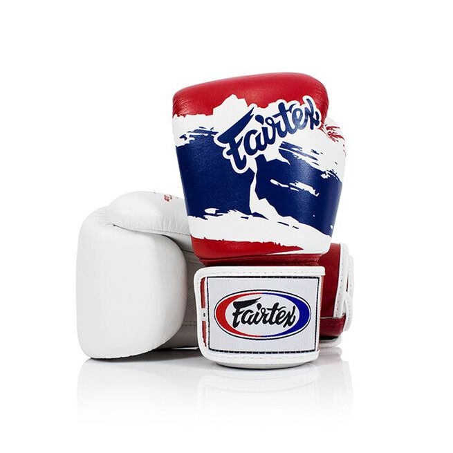 Fairtex BGV1, Boxing Gloves, Thai Flag, 10 oz 