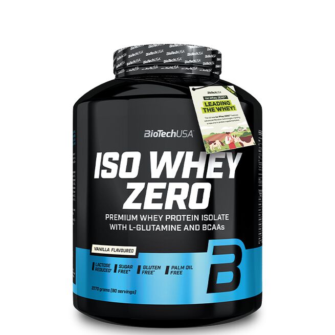 Iso Whey Zero Valleproteinisolat 2270 g Vanilla