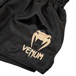 Venum Muay Thai Shorts Classic, Black/Gold