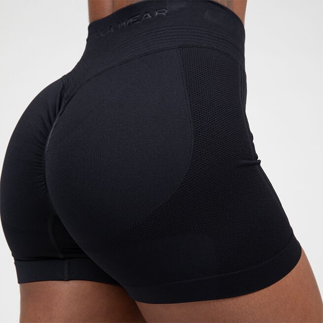 Whitney sømløse shorts sort