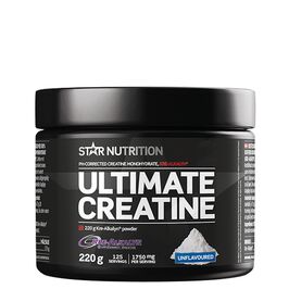 Star nutrition ultimate creatine Ultimate Creatin Kre-alkalisk pulver uden smagsstoffer 220 g
