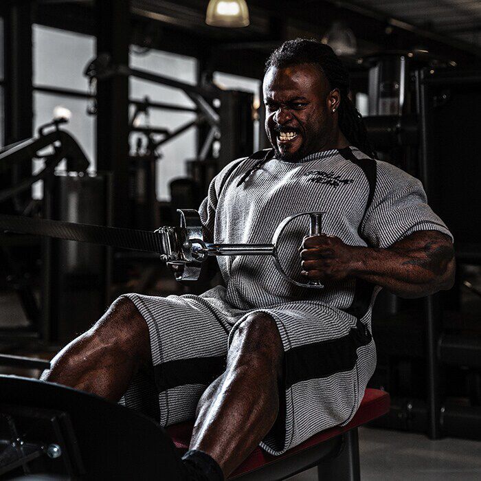 Augustine Old School Work Out Top, Grey