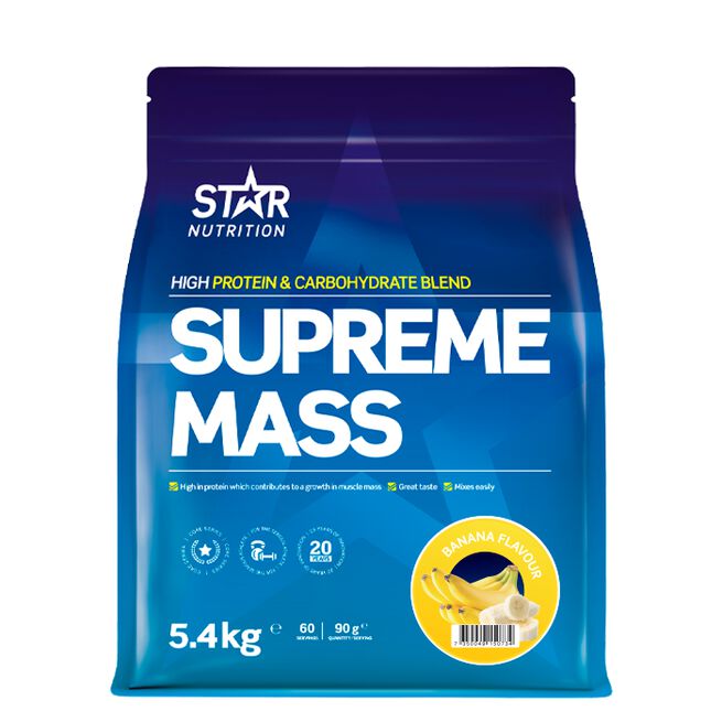 Supreme Mass Gainer 5400 g Banan