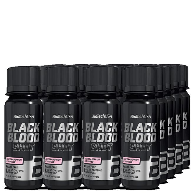 20 x Black Blood PWO-Shot 60 ml Pink Grapefrugt Pink Grapefruit