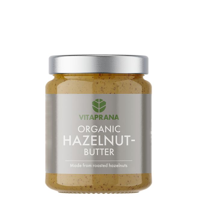 Økologisk rå hasselnøddesmør 250 g