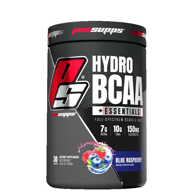 Hydro BCAA, 30 servings, Blue Raspberry 