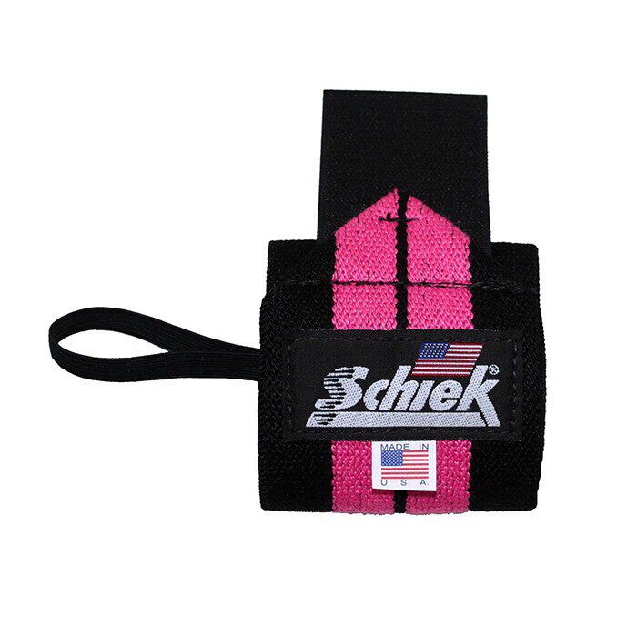 Heavy Duty Wrist Wraps 30 cm Pink