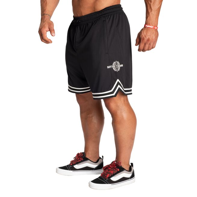 Træningsshorts Sort Hvid