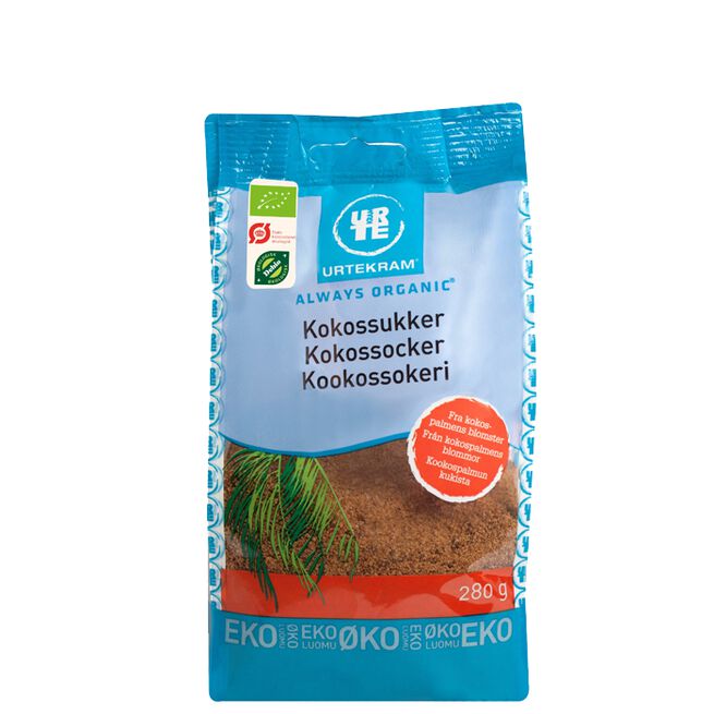 Kokossukker, 280 gram