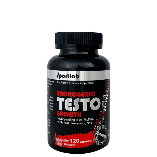 Androgen Testo Growth 120 kapsler
