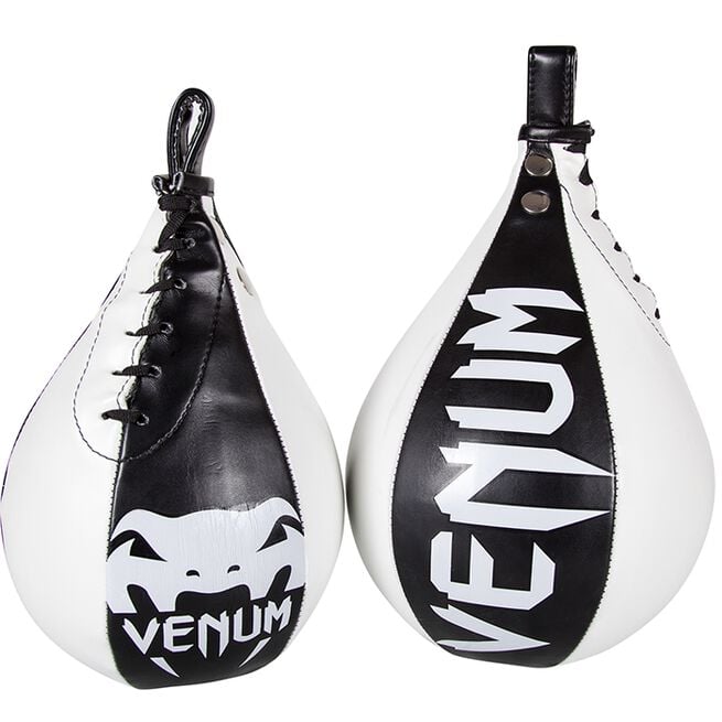 Venum Speed Bag Boksebold Læder Sort/Hvid L