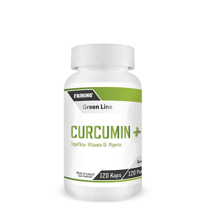 Curcumin+ Gurkemeje ekstrakt 120 kapsler