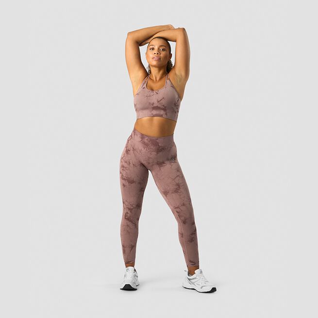 Define Seamless Tie Dye Sport-BH Lilla