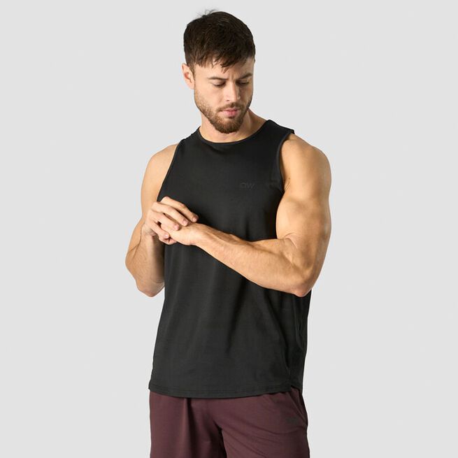 Stride Tank Top, Black
