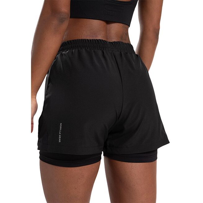 Katy 2-In-1 Shorts, Black