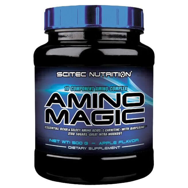 BCAA-pulver 500 g Apple