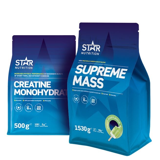 Supreme Mass Gainer + Kreatinpakken