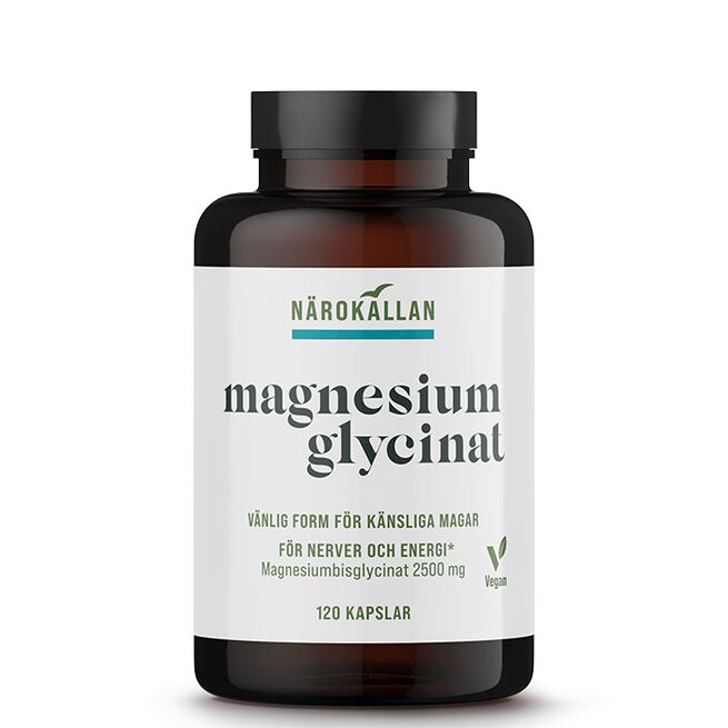 Magnesiumglycinat 120 kapslar