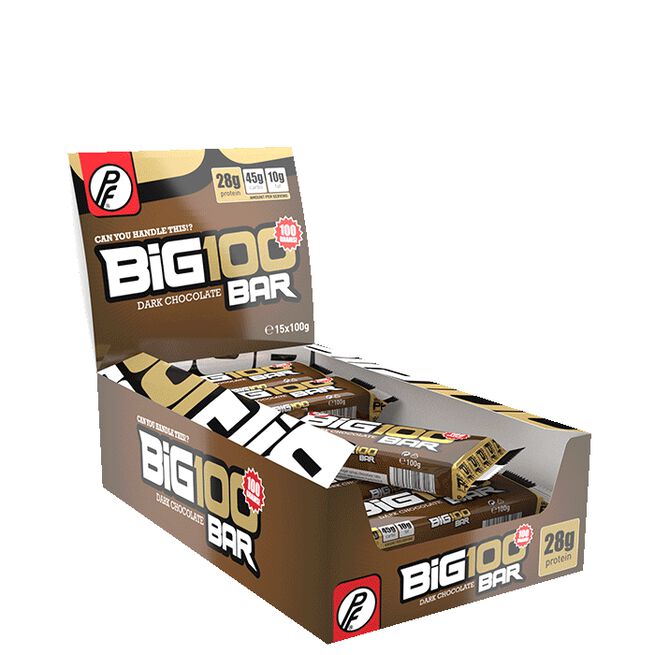 15 x Big 100 Proteinbar 100 g Mørk Sjokolade