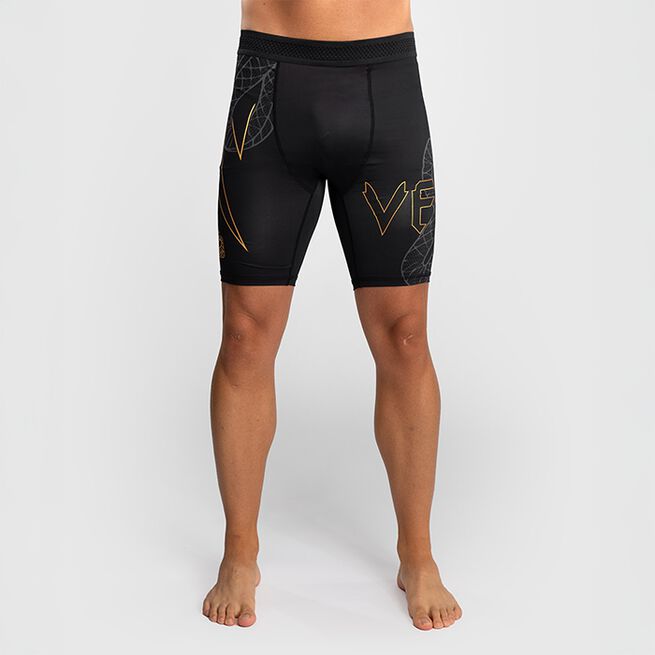 Serpenti Vale Tudo-Shorts Sort Sølv Guld