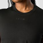 ICANIWILL Rush Cropped T-shirt, Black