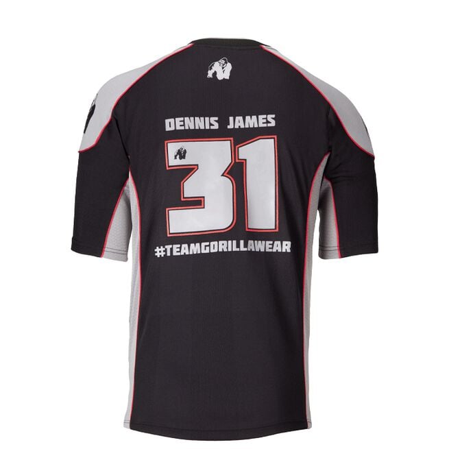 Athlete T-Shirt 2.0 Dennis James, Black/Grey, XL 