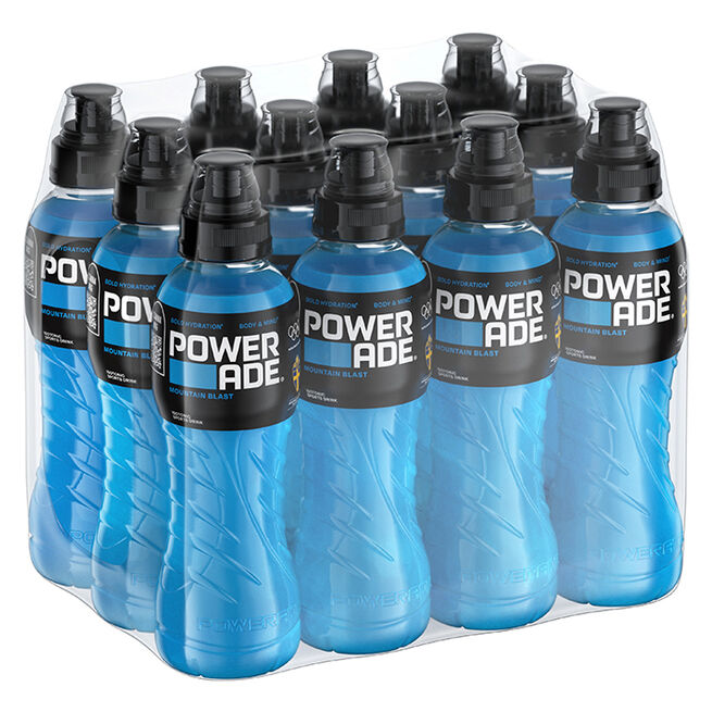 12 x Powerade Sportsdrik 50 cl Mountain Blast