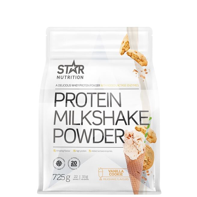 Protein Milkshake Powder, 725 g Vanilla Cookie