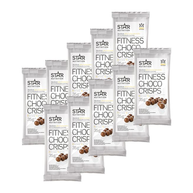 Fitness Choco Crisps BIG BUY, 350 g